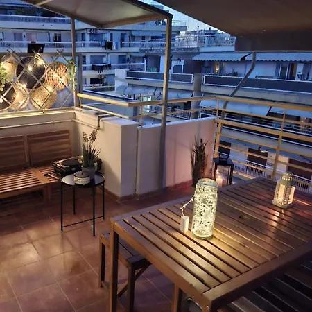 Apartment New Cozy With Balcony Close To Analipsi Metro